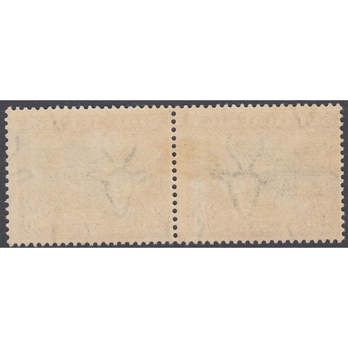 588 - STAMPS SOUTH AFRICA 1927 2/6 Green and Brown, lightly mounted mint  pair SG 37, South Africa and Sud... 