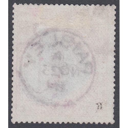 283 - STAMPS GREAT BRITAIN : 1883 5/- Crimson, superb used example central PAISLEY CDS SG 181