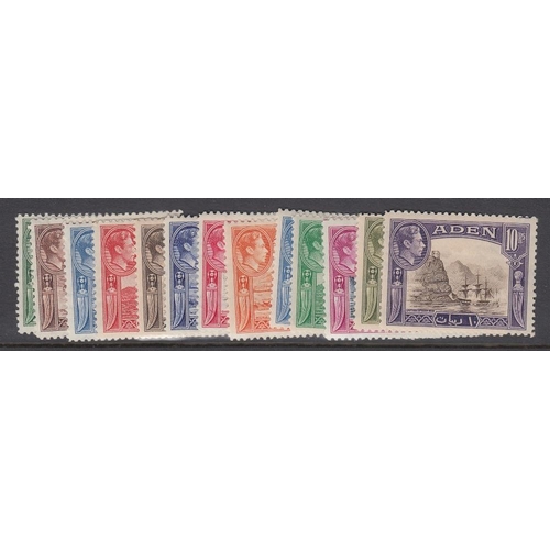 362 - STAMPS ADEN 1939 mounted mint set to 10r SG 16-27