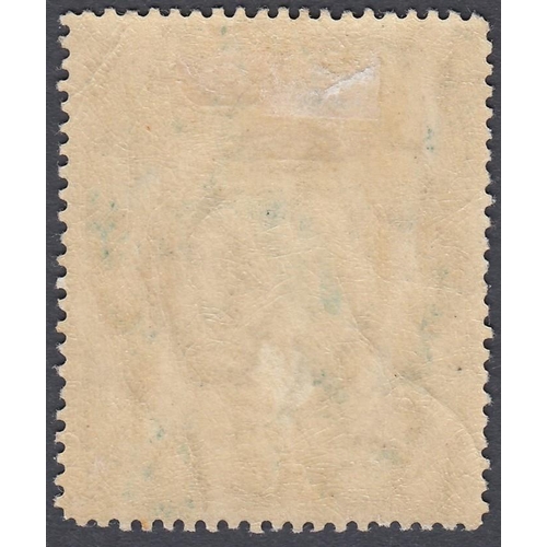 450 - STAMPOS FALKLANDS 1912 3/- Slate Green lightly mounted mint SG 66