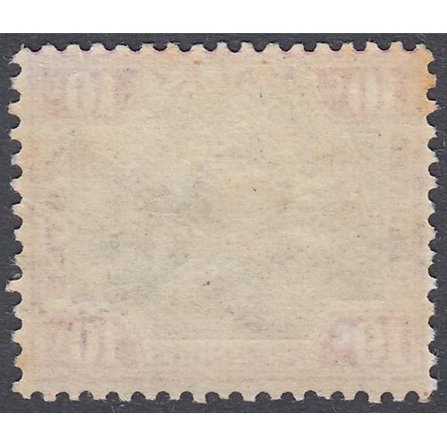 543 - STAMPS Malay Federated States 1900 10c Grey and Purple lightly mounted mint SG20c