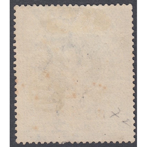 585 - STAMPS NATAL 1902 £1 Black and Blue good used, slight toning SG 142