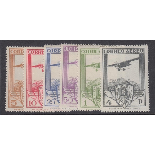 590 - STAMPS SPAIN 1930 Air set of 6 unmounted mint SG 547-552