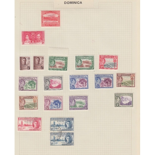 75 - STAMPS : World album starting with early Great Britain, the odd better stamp stopped throughout, Hon... 