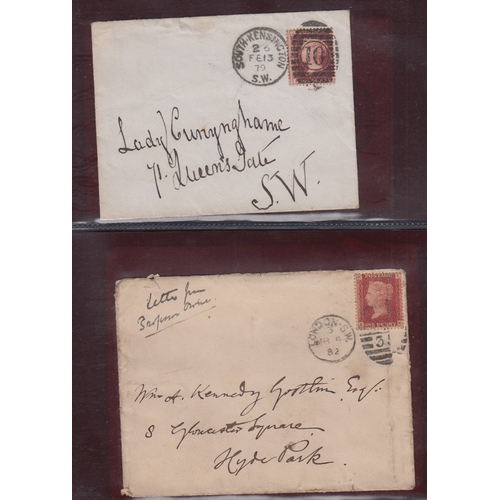 150 - STAMPS POSTAL HISTORY : Three albums of mixed covers QV to Modern, including registered letters etc