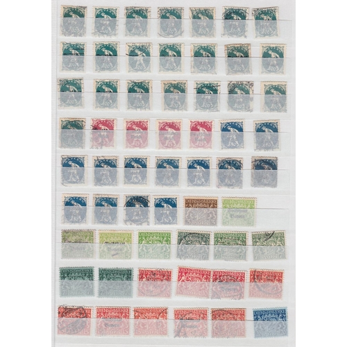 483 - STAMPS GERMANY Early to modern in stock book mint and used (100's)