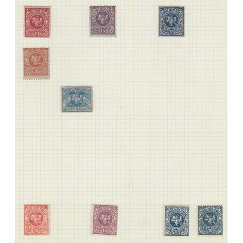 540 - STAMPS LITHUANIA Early to Modern mint collection on leaves including blocks and mini-sheets STC £800