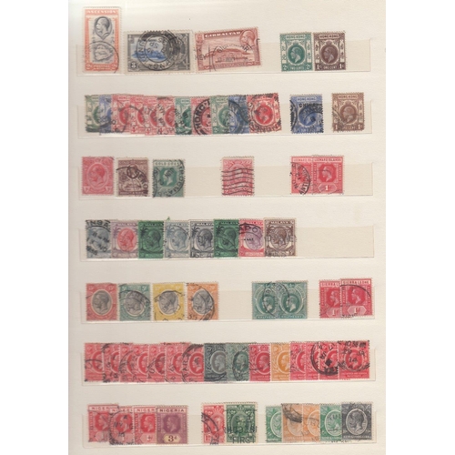 136 - CHARITY STAMPS : World used accumulation mainly QV to GV period in two stockbooks, mint and used inc... 