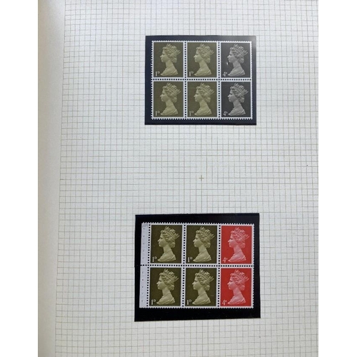 226 - STAMPS GREAT BRITAIN : Five album of mainly mint issues including early Traffic Light pairs and regi... 