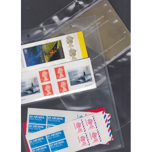 231 - STAMPS GREAT BRITAIN : Prestige Booklets in album from Cooks to Darwin plus a few other booklets , n... 