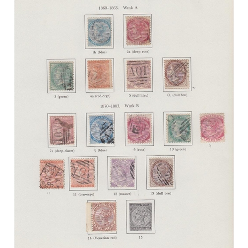 522 - STAMPS JAMAICA Used collection in SG album, 1860- 1973, mainly  soundly used, some better stamps spo... 