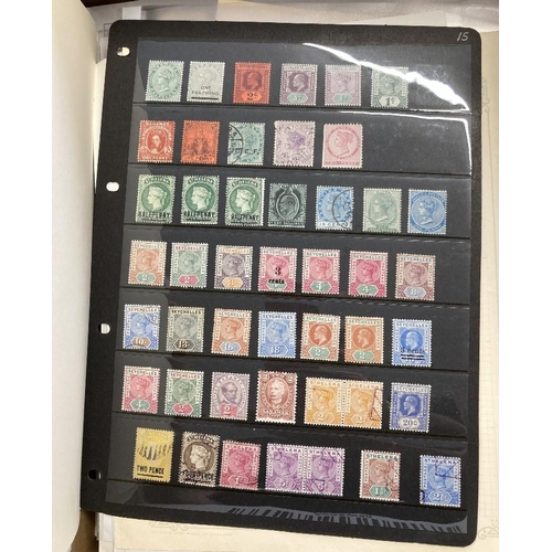 68 - STAMPS : BRITISH COMMONWEALTH, box with stamps & covers with flight items etc. Some useful items on ... 