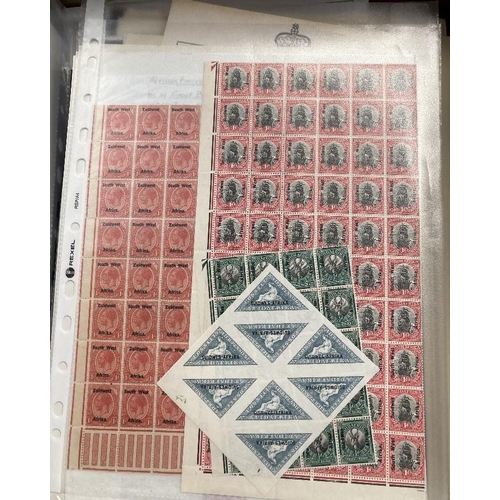 68 - STAMPS : BRITISH COMMONWEALTH, box with stamps & covers with flight items etc. Some useful items on ... 