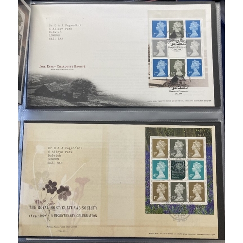 324 - STAMPS FIRST DAY COVERS : Eight albums of FDC's including definitives and commemorative issues 1971-... 