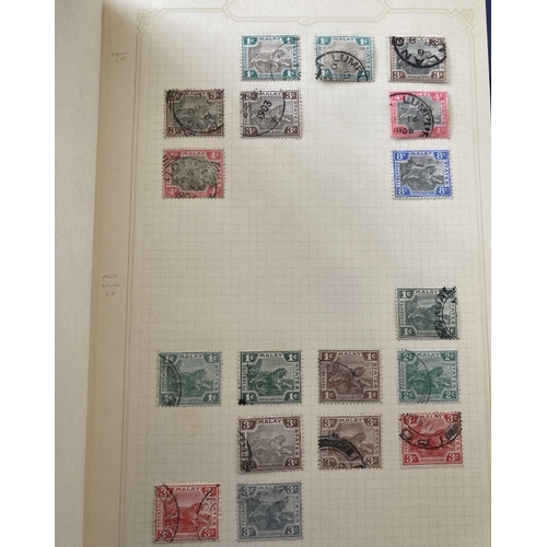 56 - STAMPS: BRITISH COMMONWEALTH, box with eight albums or stockbooks. A useful assortment of material c... 