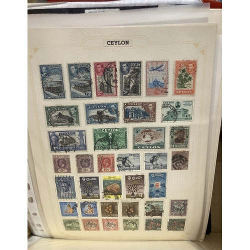 113 - STAMPS : BRITISH COMMONWEALTH, large sorting box with album pages, stockbooks, covers etc. A great l... 