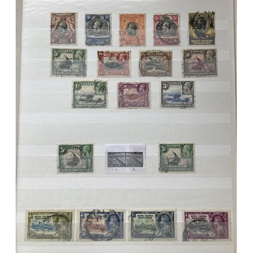 40 - STAMPS: BRITISH COMMONWEALTH, a useful collection housed in six stockbooks with issues from QV throu... 