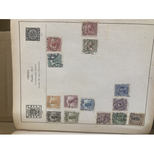 76 - STAMPS : Mixed All World box of albums and stock books, some postal history and a few GB presentatio... 