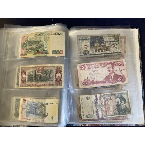 34 - BANK NOTES : Collection of used GB and World Bank notes values to 10/- (45)