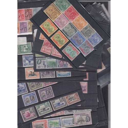 43 - STAMPS : BRITISH COMMONWEALTH Selection of sets and singles on stock cards mint and used STC £2900