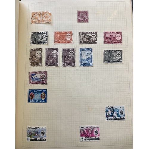 108 - STAMPS : BRITISH COMMONWEALTH, box with stamps & covers from many countries and all periods. Needs c... 