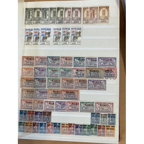 133 - CHARITY STAMPS Three stock books of MINT stamps , all World , (being sold on behalf of the Friends o... 