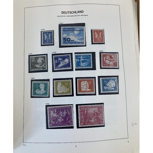 493 - STAMPS GERMANY 1949 - 1970's mint and used in Davo album STC £5000