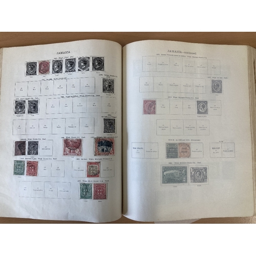 69 - STAMPS : BRITISH COMMONWEALTH, New Ideal album with a mint and used splattering of stamps throughout... 