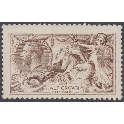 357 - STAMPS GREAT BRITAIN 1915 2/6 Grey Brown superb unmounted mint SG 407