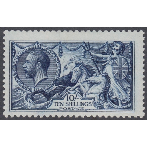 359 - STAMPS GREAT BRITAIN 1913 10/- Indigo Blue, superb unmounted mint SG 402 Cat £1800