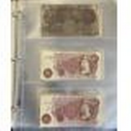 29 - BANK NOTES : Collection of used GB and World Bank notes values to 10/- (45)