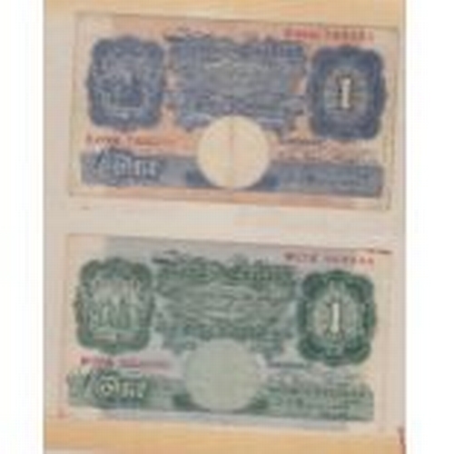 30 - BANK NOTES : Accumulation of old used bank notes, mainly GB but a few Foreign values to 10/-