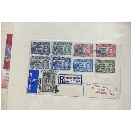 43 - STAMPS : BRITISH COMMONWEALTH & FOREIGN, box with various on album & stock pages. Includes a useful ... 