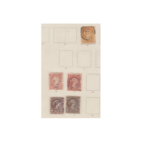 445 - STAMPS CANADA : Mint & used collection on printed Imperial Album pages with a useful splattering of ... 