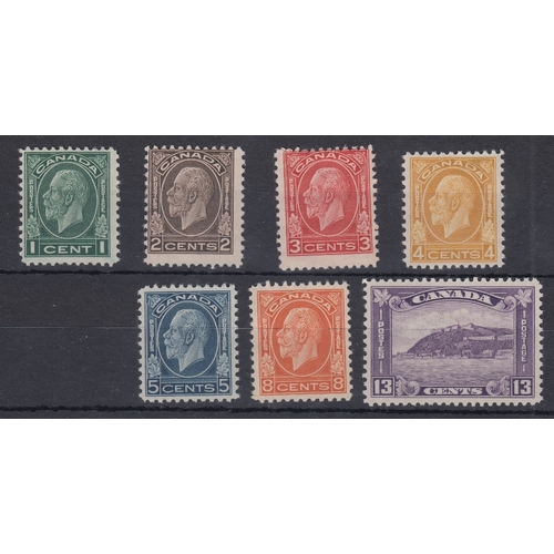 451 - STAMPS CANADA 1932 mounted mint set of 7 SG 319-25