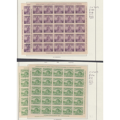 618 - 1930's mint and used minisheets STC £174