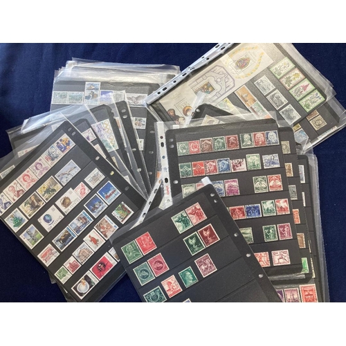 34 - STAMPS : Europe mint and used on stock pages plus stockbook and album, Germany, Berlin, Monaco, Swed... 