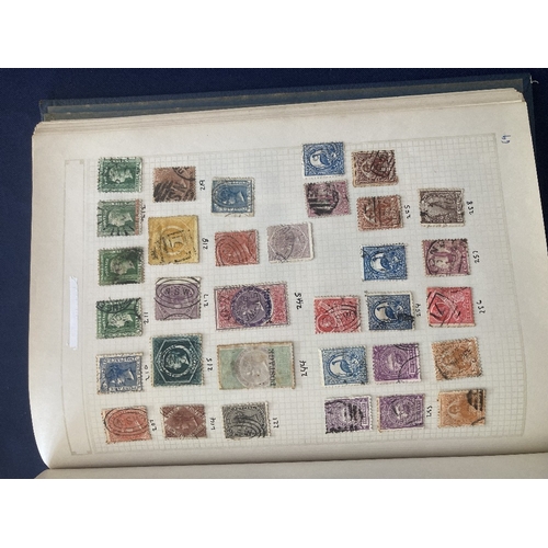 46 - STAMPS : BRITISH COMMONWEALTH, box with six albums and a stockbook. Mint and used with useful QV to ... 