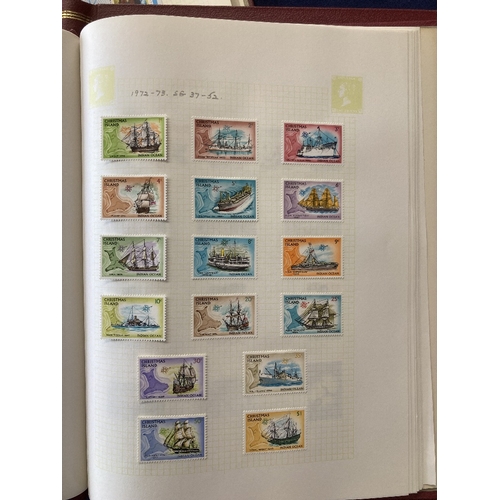 86 - STAMPS : BRITISH COMMONWEALTH, a QEII mint selection of sets housed in four spring-back binders, wit... 