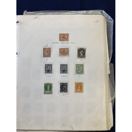 447 - STAMPS CANADA Early to modern in printed album mint and used must Cat several £1000, values to $2