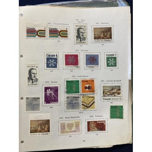 447 - STAMPS CANADA Early to modern in printed album mint and used must Cat several £1000, values to $2