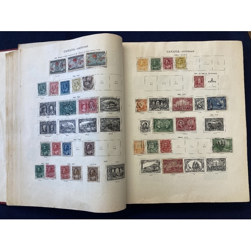 47 - STAMPS : British Commonwealth mint and used in Ideal Album approx 2,600 stamps and generally in good... 