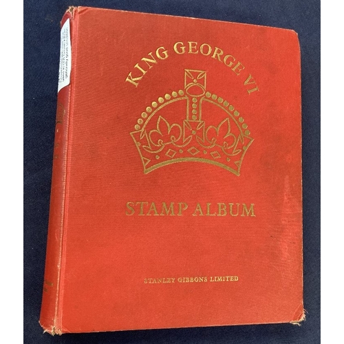 94 - STAMPS : British Commonwealth mint and used in GVI Crown Album generally good condition, great start... 