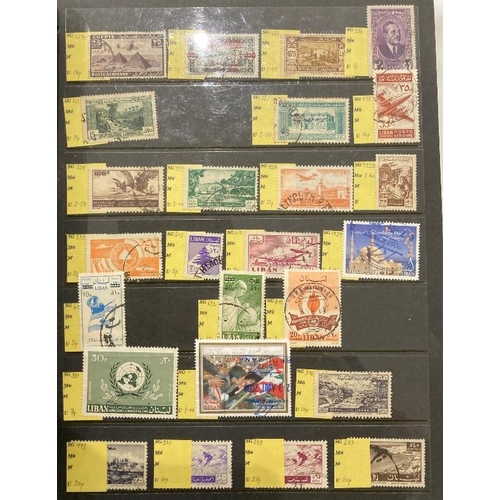 115 - STAMPS Ex dealers foreign stock in white binder PTS at £400+ and reserved at around 3% of Cat