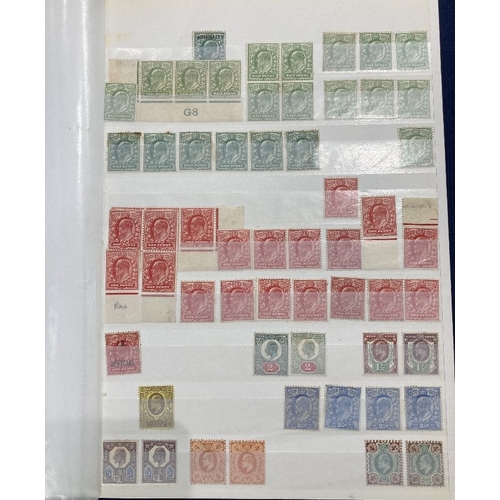 180 - STAMPS GREAT BRITAIN Mint accumulation EDVII to GVI great selection of shades and values including m... 