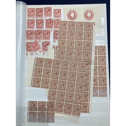 180 - STAMPS GREAT BRITAIN Mint accumulation EDVII to GVI great selection of shades and values including m... 