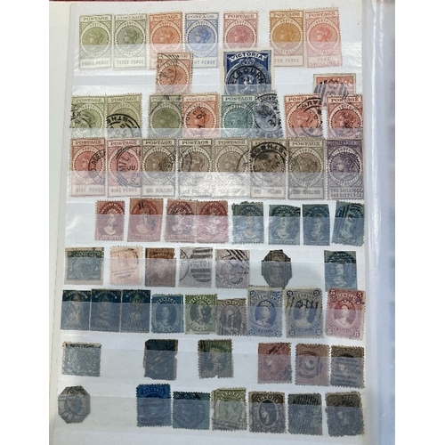 38 - STAMPS : BRITISH COMMONWEALTH mint and used accumulation in stock book very high cat value, better s... 