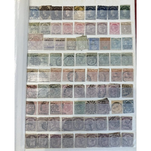 38 - STAMPS : BRITISH COMMONWEALTH mint and used accumulation in stock book very high cat value, better s... 