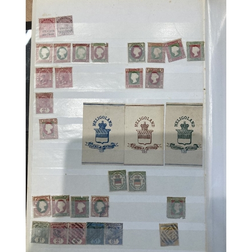 38 - STAMPS : BRITISH COMMONWEALTH mint and used accumulation in stock book very high cat value, better s... 