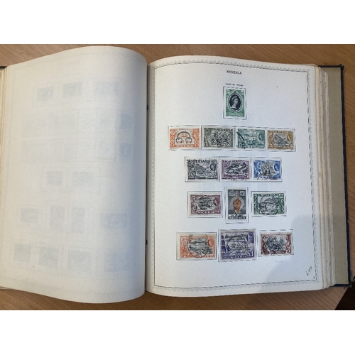 61 - STAMPS : BRITISH AFRICA, an old-time printed album with many 100s mint & used from QV to early QEII.... 